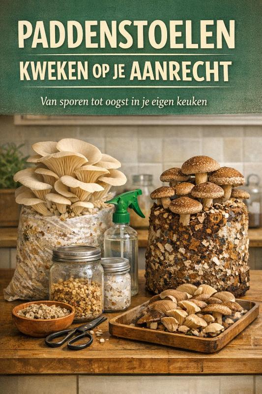 Paddenstoelen Kweken op je Aanrecht