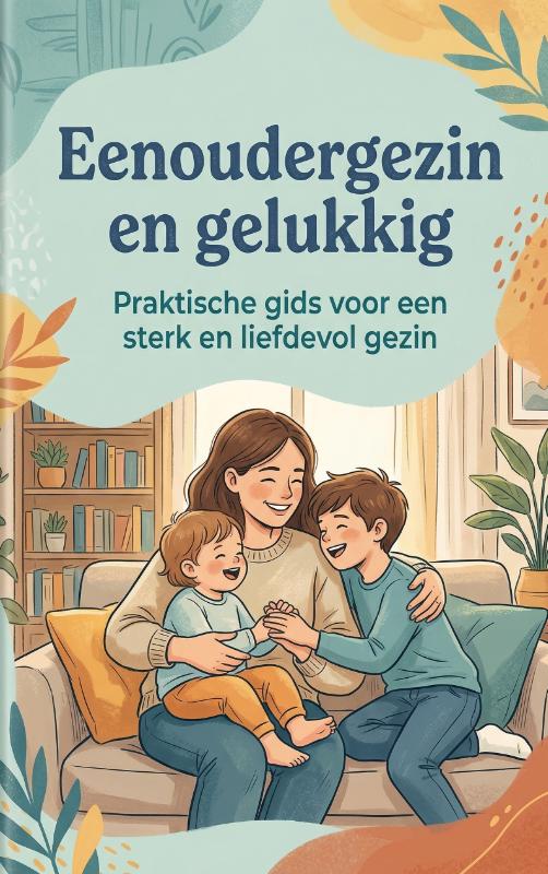 Eenoudergezin en gelukkig