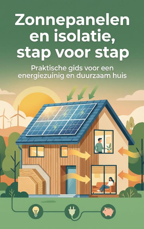 Zonnepanelen en isolatie, stap voor stap