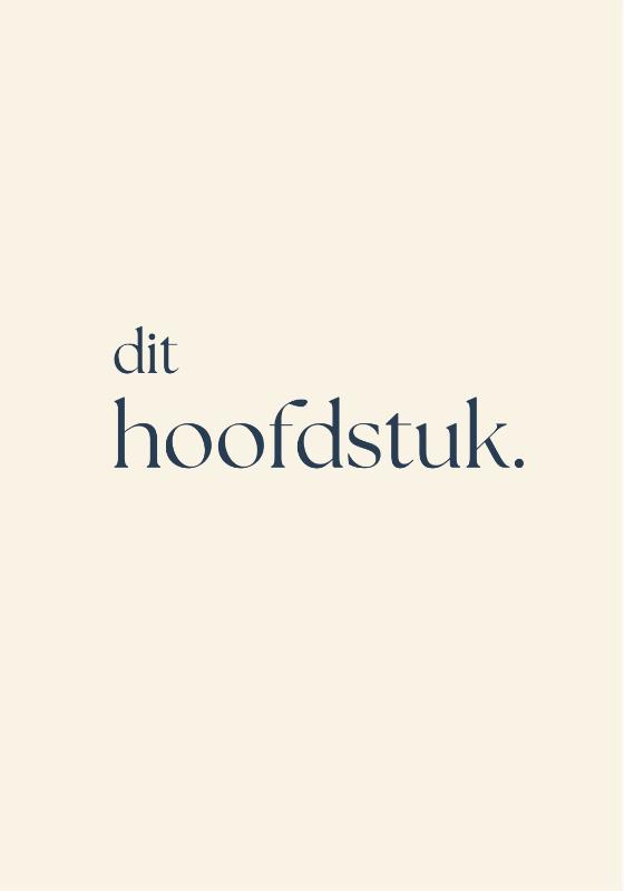 dit hoofdstuk.