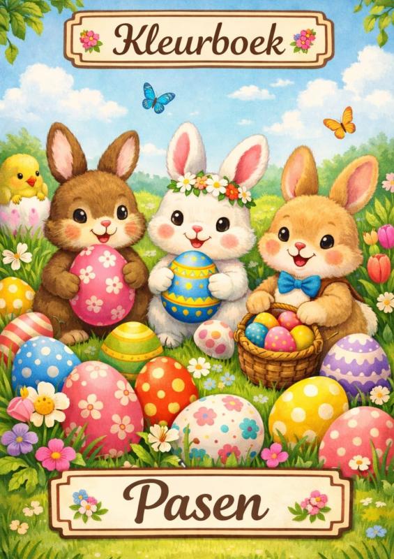 Kleurboek, Pasen