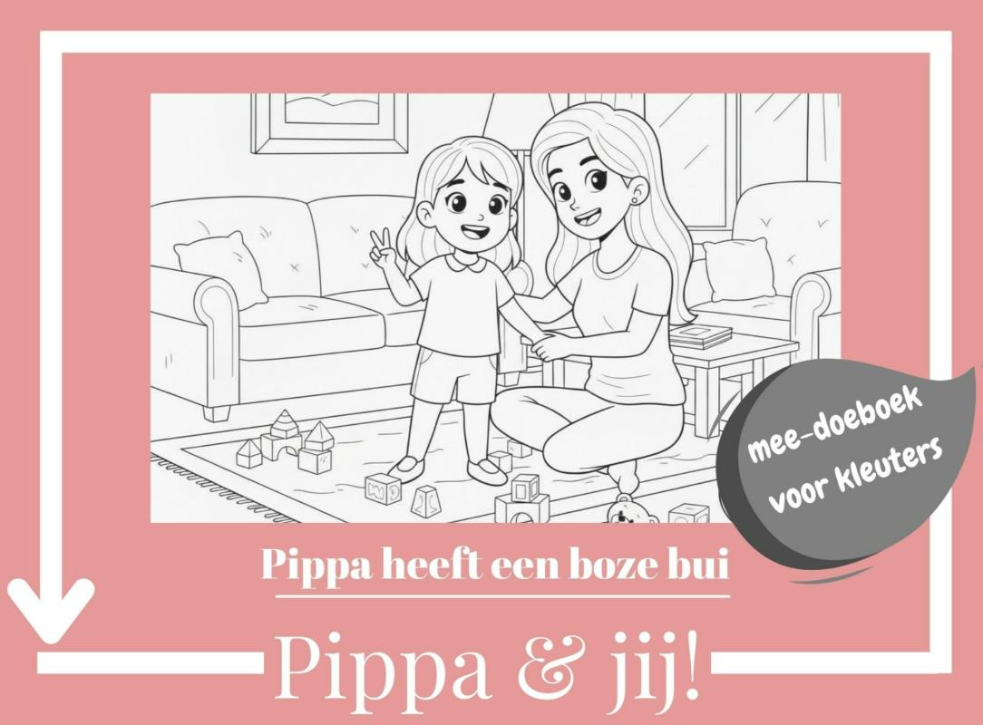 Pippa heeft een boze bui