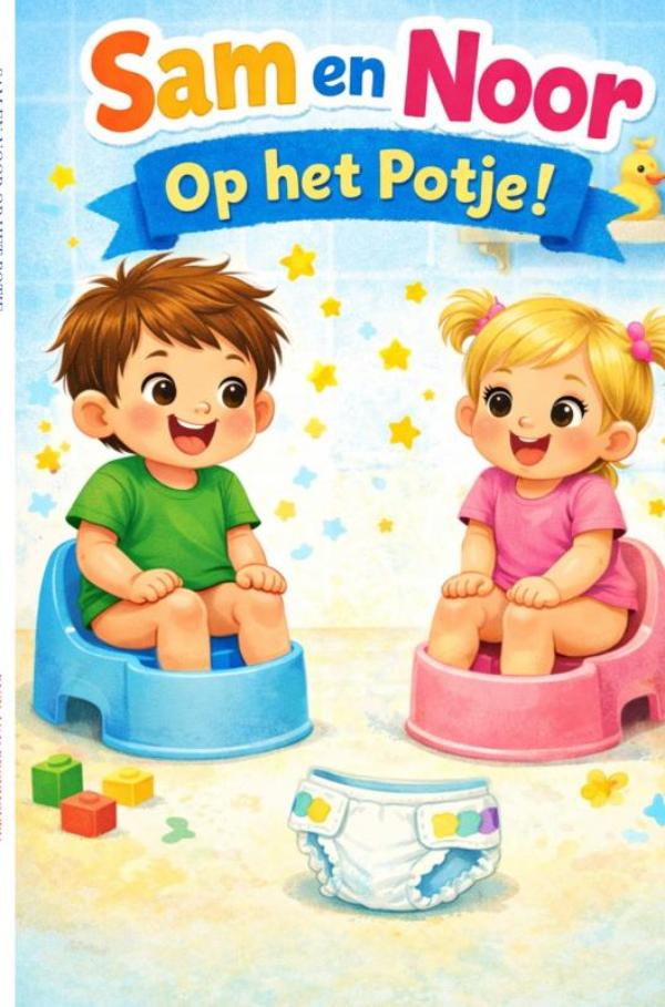 Sam en Noor op het potje