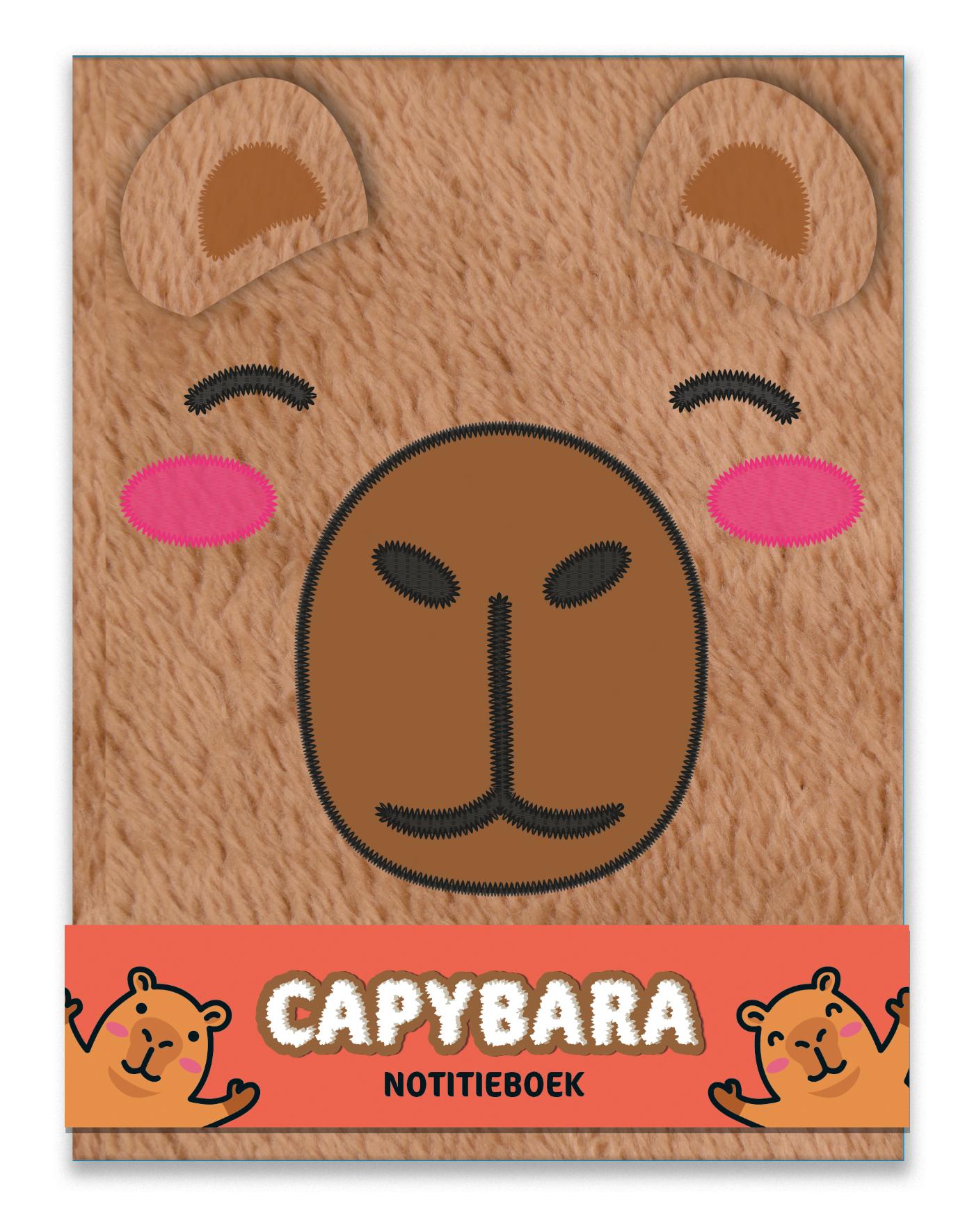 Capybara Pluche notitieboek