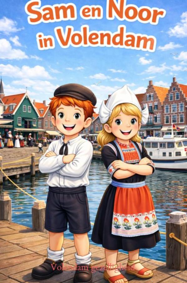 Sam en Noor in Volendam