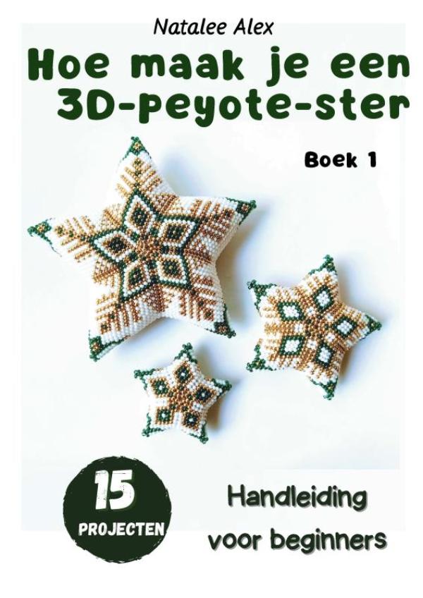 Hoe naai je een 3D Peyote-ster?