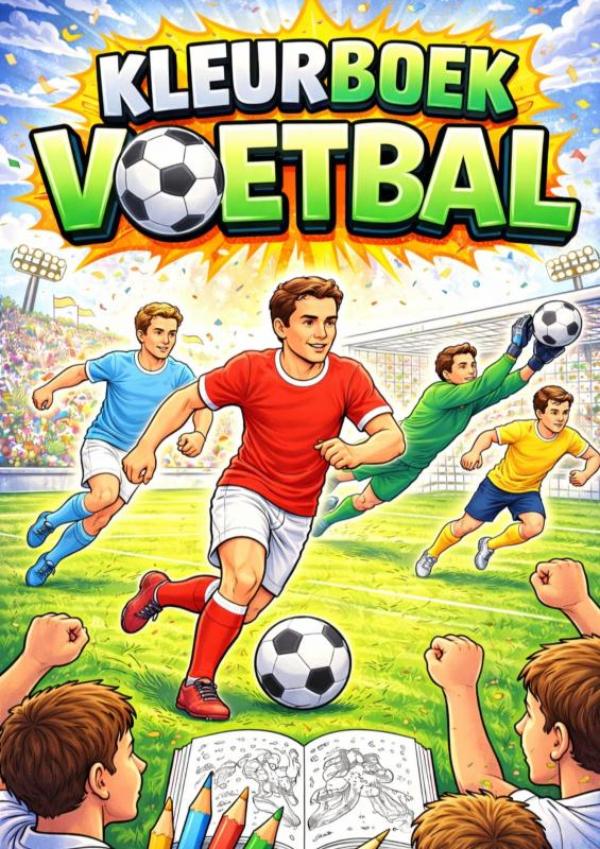 Kleurboek, Voetbal