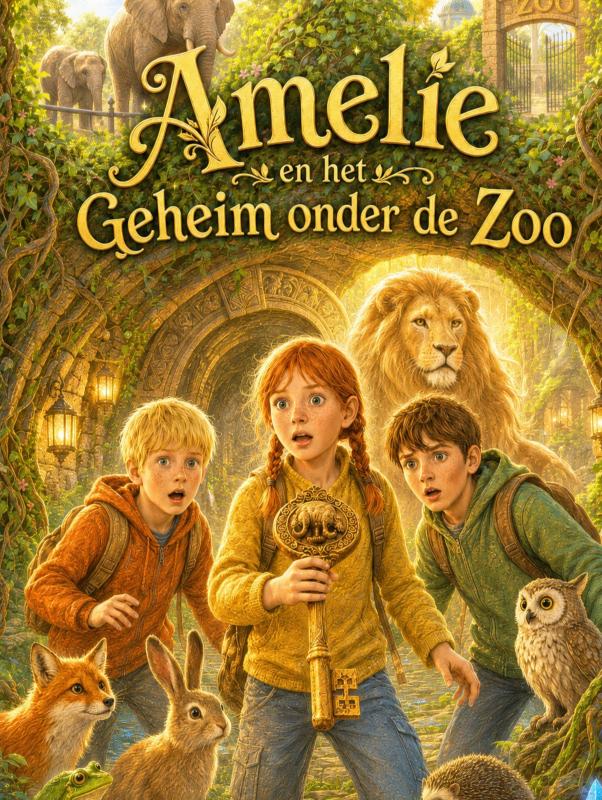 Amelie en het Geheim onder de Zoo