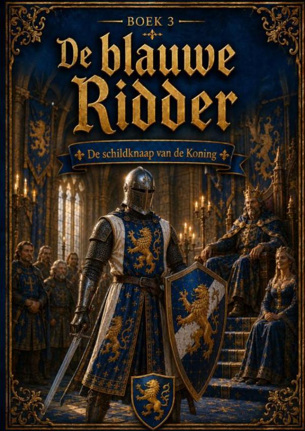 Boek 3, De blauwe Ridder - De schildknaap van de Koning