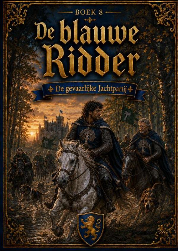 Boek 8, De blauwe Ridder - De gevaarlijke Jachtpartij