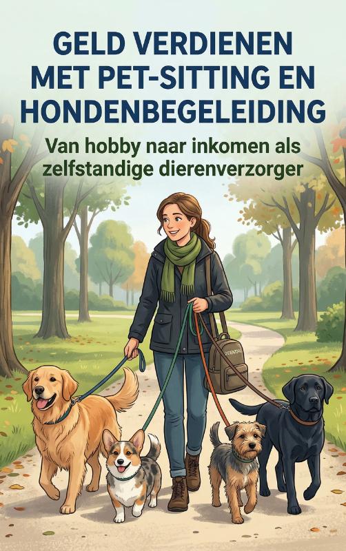 Geld verdienen met pet-sitting en hondenbegeleiding