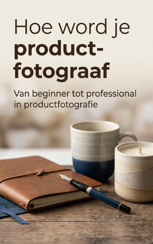 Hoe word je product-fotograaf