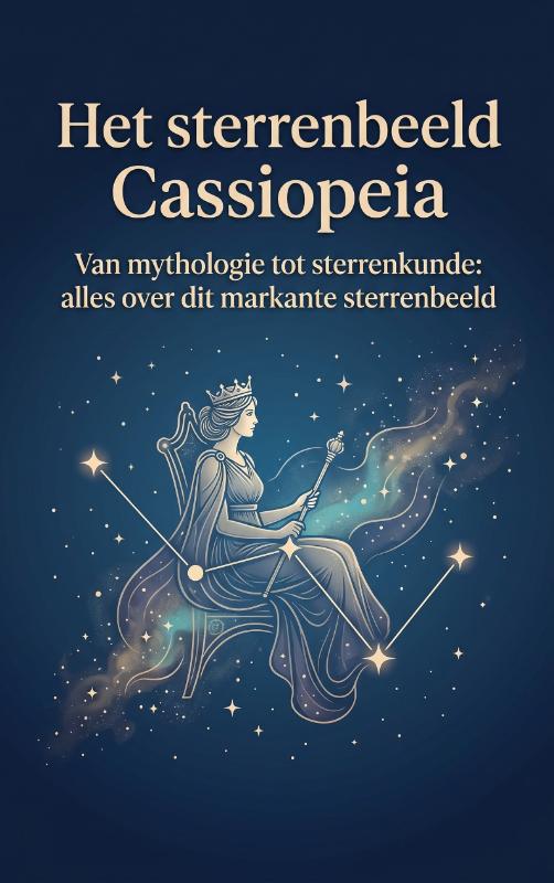 Het sterrenbeeld Cassiopeia
