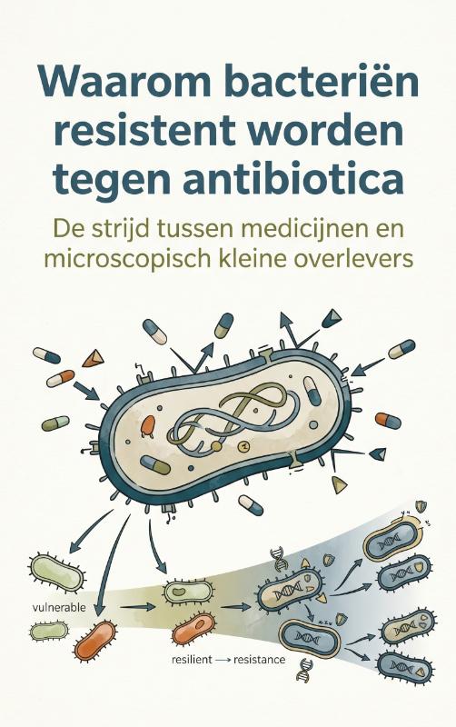 Waarom bacteriën resistent worden tegen antibiotica