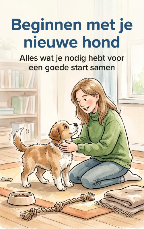 Beginnen met je nieuwe hond