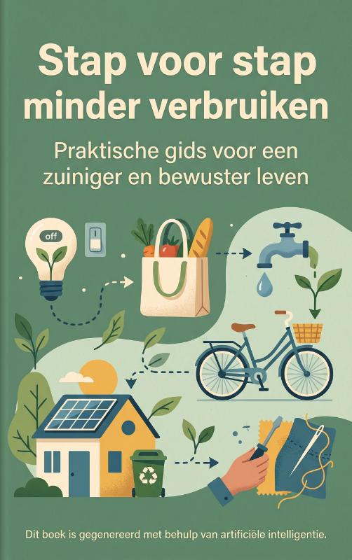 Stap voor stap minder verbruiken