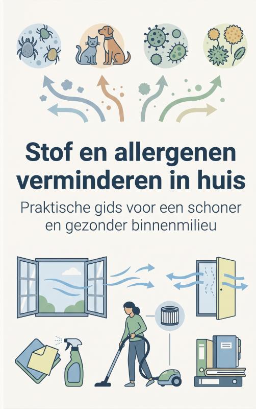Stof en allergenen verminderen in huis
