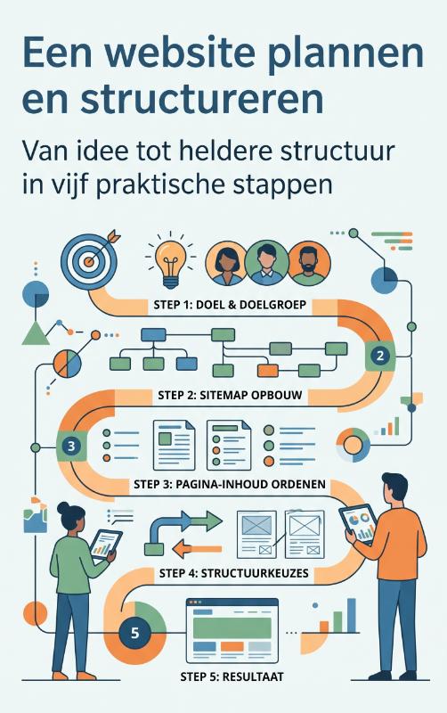 Een website plannen en structureren
