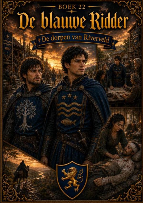 Boek 22, De blauwe Ridder - De dorpen van Riverveld