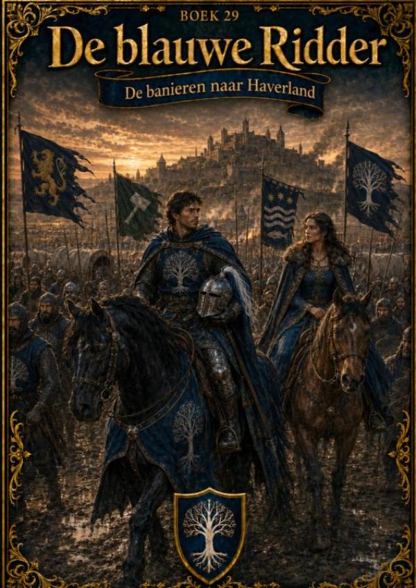 Boek 29, De blauwe Ridder - De banieren naar Haverland