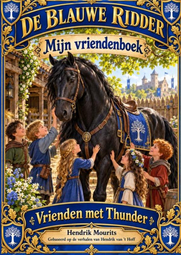 De blauwe Ridder, Mijn vriendenboekje - Vrienden met Thunder