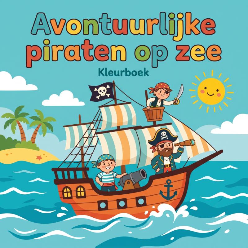 Avontuurlijke piraten op zee