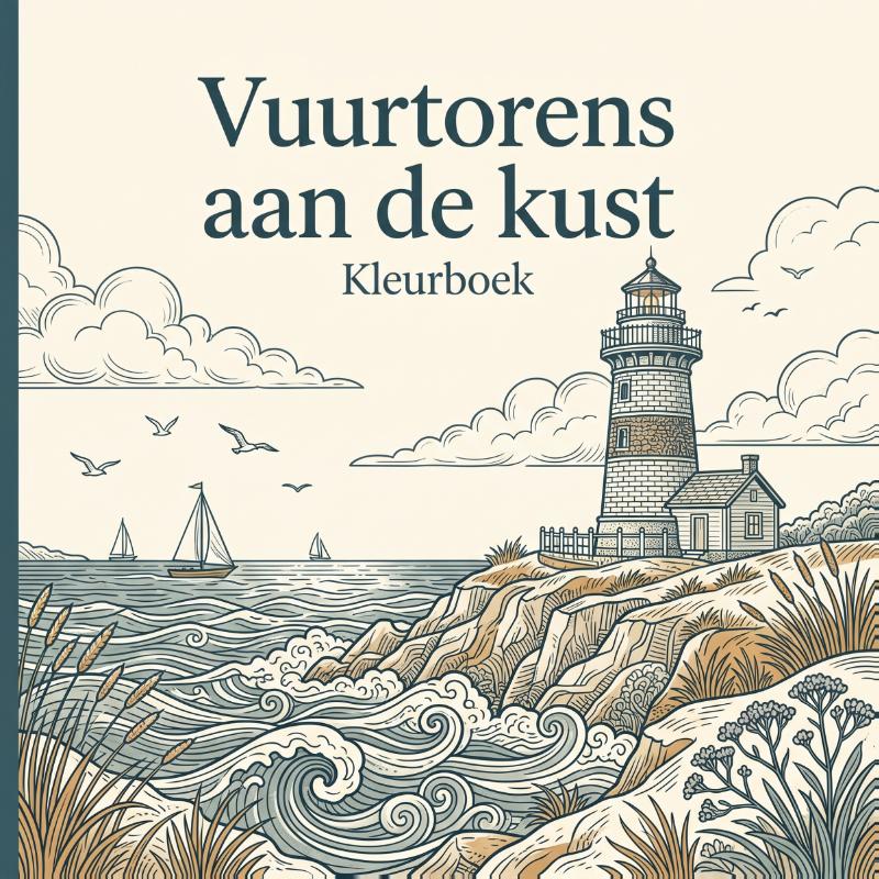 Vuurtorens aan de kust