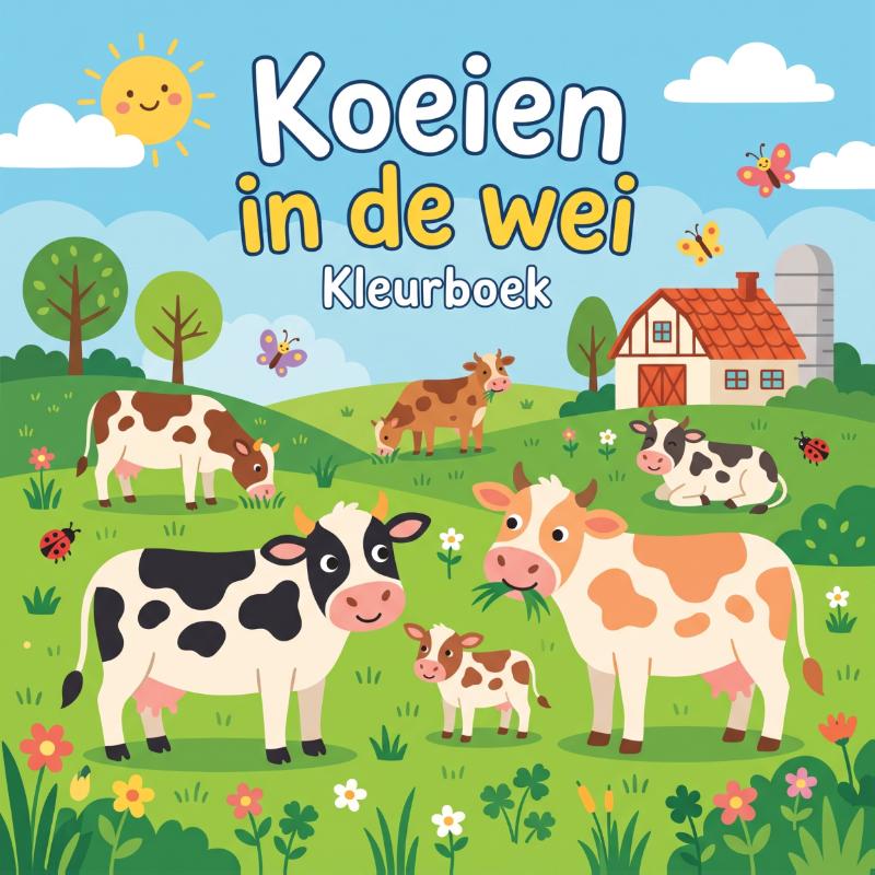 Koeien in de wei