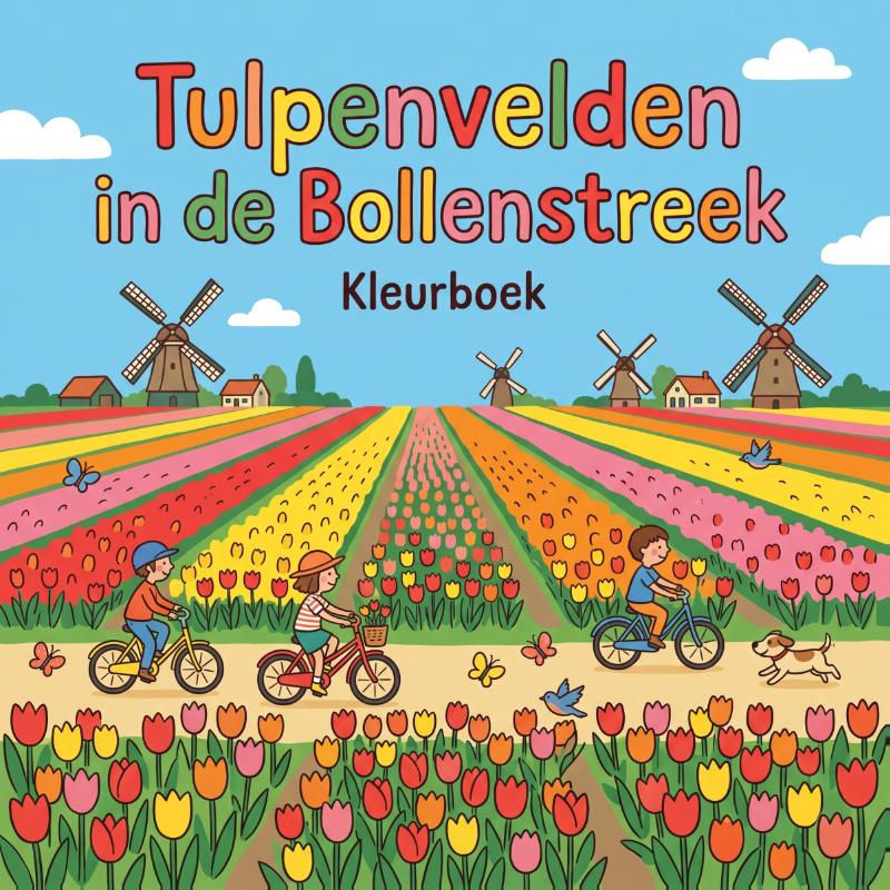 Tulpenvelden in de Bollenstreek