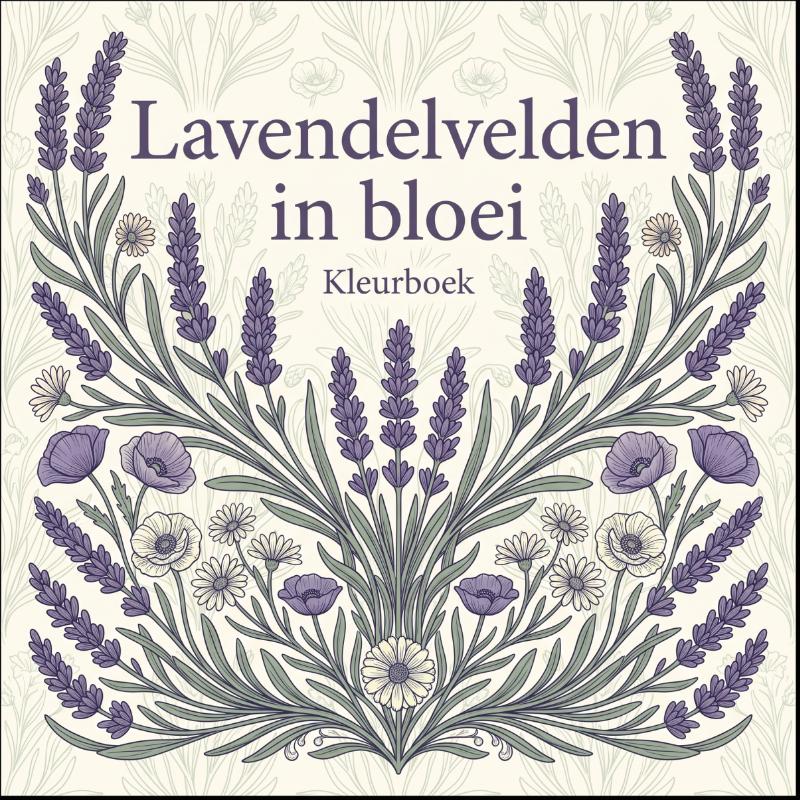 Lavendelvelden in bloei