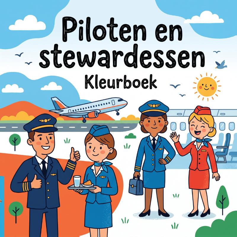 Piloten en stewardessen