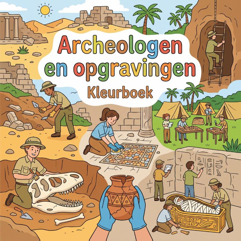 Archeologen en opgravingen