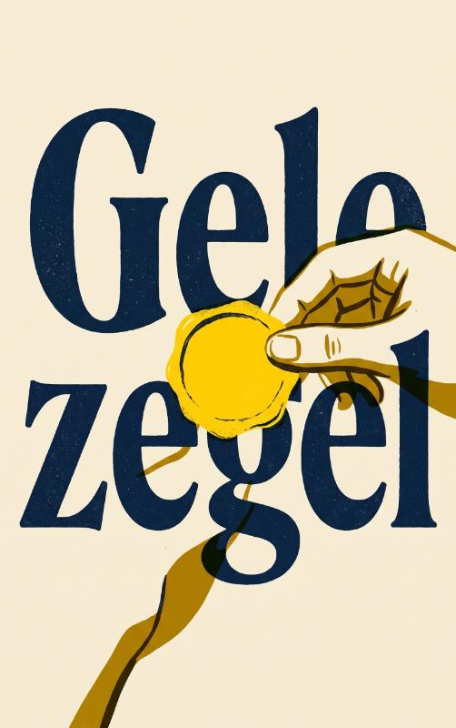 Gele zegel