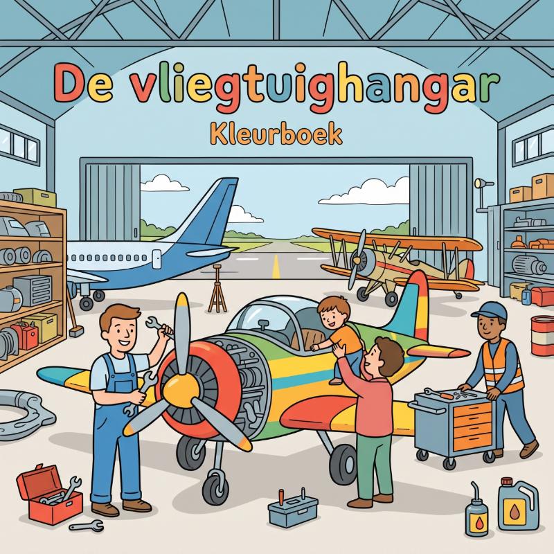 De vliegtuighangar