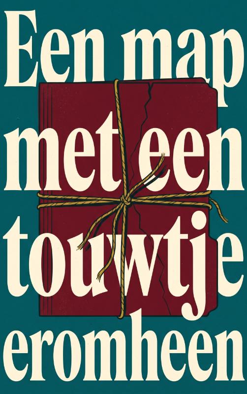 Een map met een touwtje eromheen