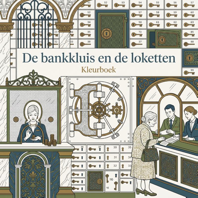 De bankkluis en de loketten