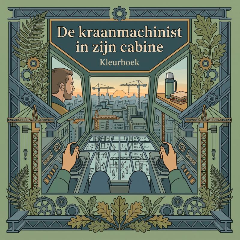 De kraanmachinist in zijn cabine