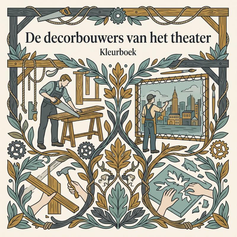 De decorbouwers van het theater