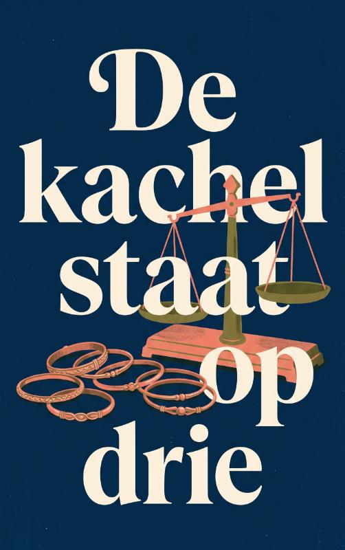 De kachel staat op drie