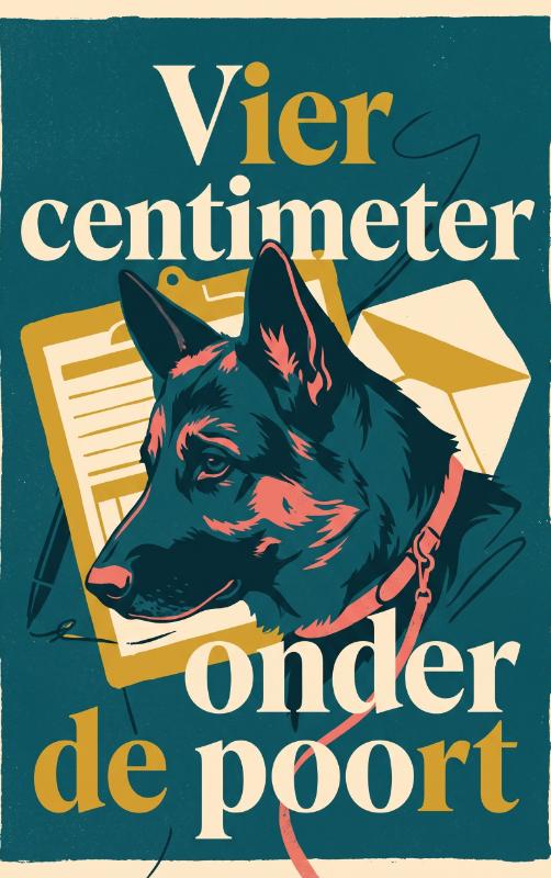Vier centimeter onder de poort