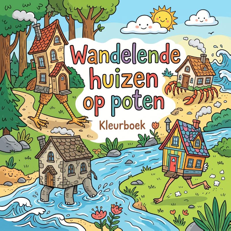 Wandelende huizen op poten