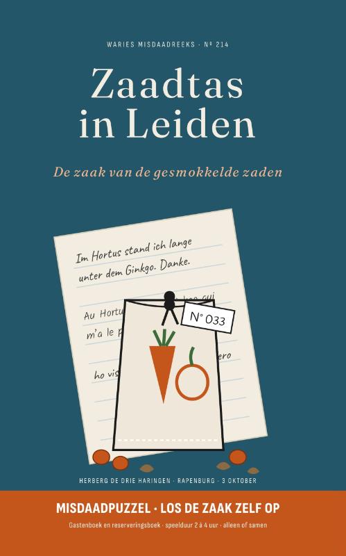Zaadtas in Leiden
