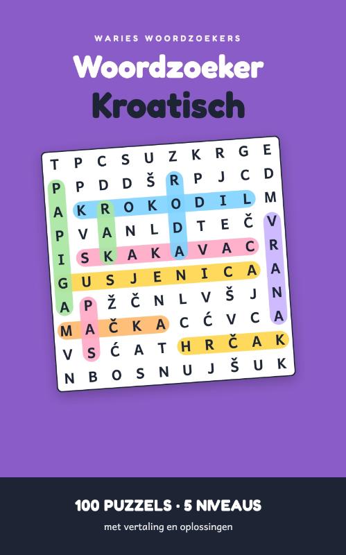 Woordzoeker Kroatisch