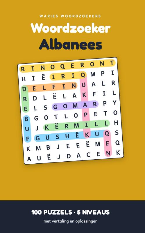Woordzoeker Albanees