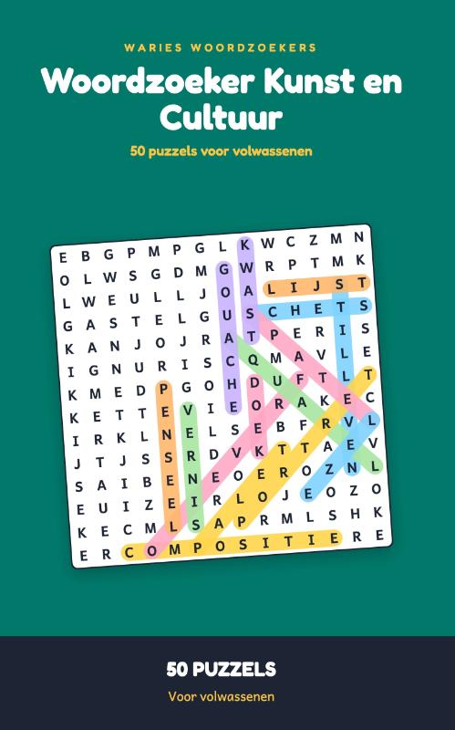 Woordzoeker Kunst en Cultuur