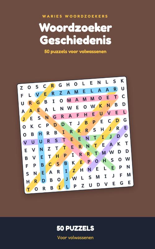 Woordzoeker Geschiedenis
