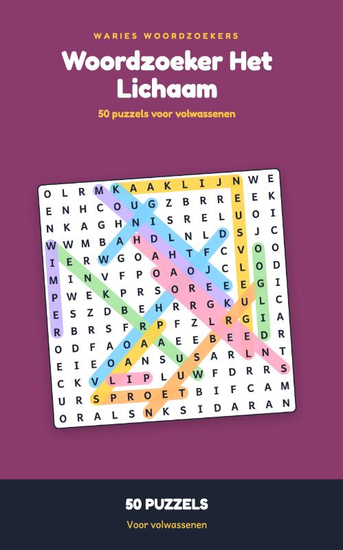 Woordzoeker Het Lichaam
