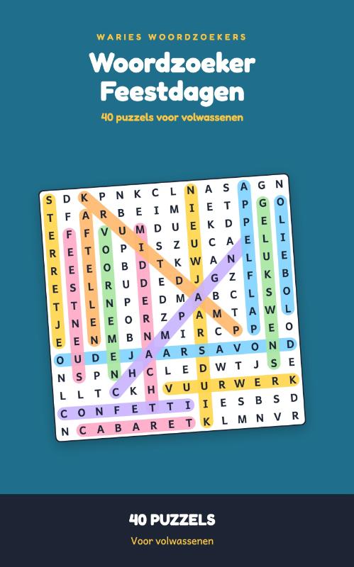 Woordzoeker Feestdagen