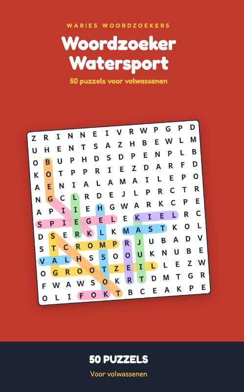 Woordzoeker Watersport
