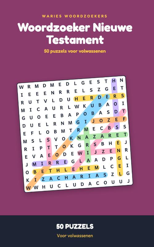 Woordzoeker Nieuwe Testament